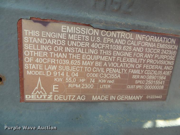 image for item DD5856 2015 Maxey C720-HD slurry pump trailer