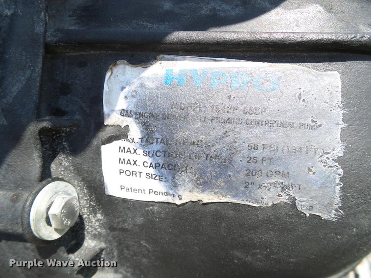 image for item DD5856 2015 Maxey C720-HD slurry pump trailer