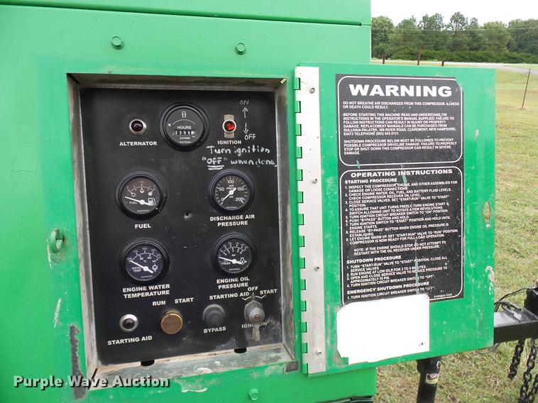 image for item DD5920 Sullivan D185Q115DSB air compressor