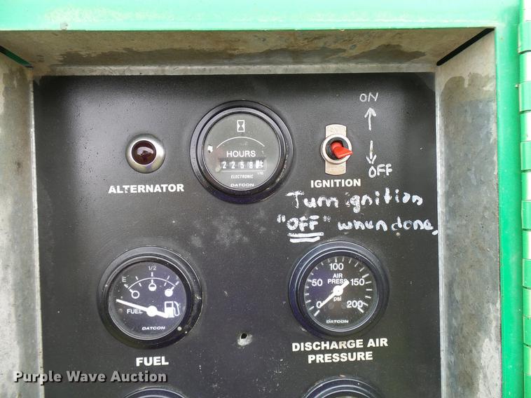 image for item DD5920 Sullivan D185Q115DSB air compressor