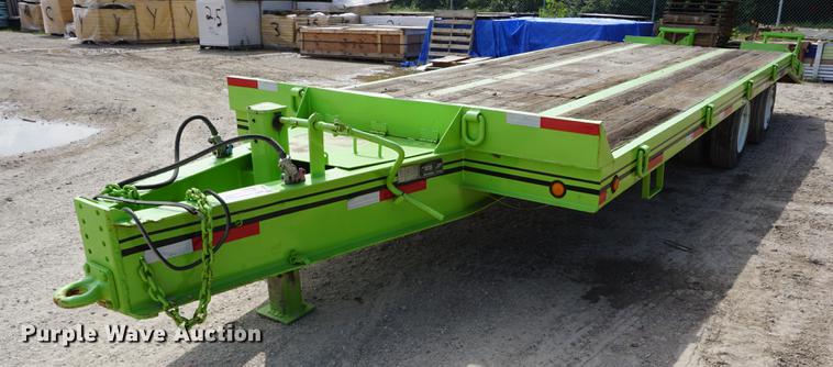 image for item DD6466 1993 Custom 20T242CAS equipment trailer