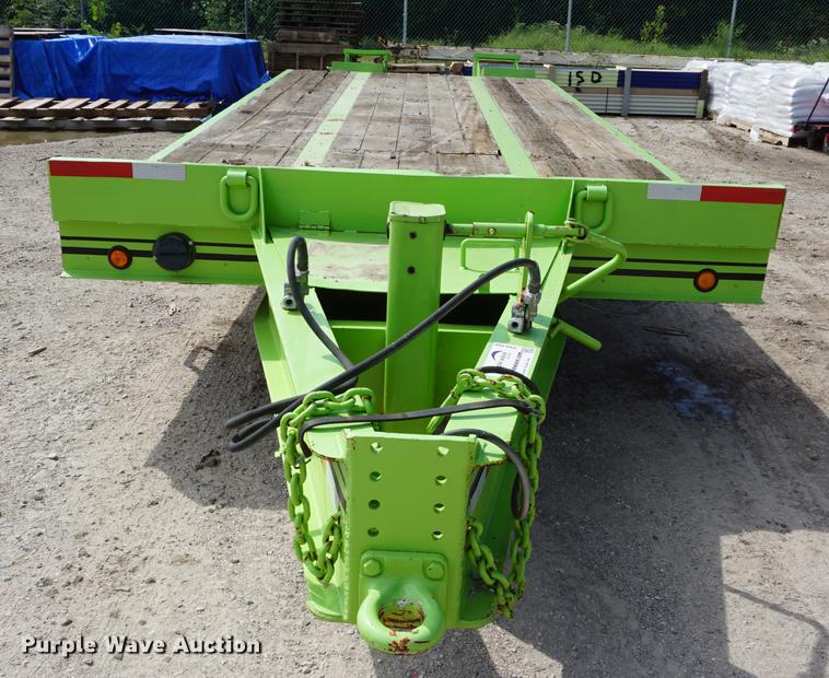 image for item DD6466 1993 Custom 20T242CAS equipment trailer