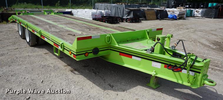 image for item DD6466 1993 Custom 20T242CAS equipment trailer