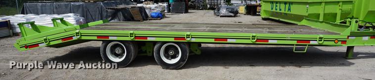 image for item DD6466 1993 Custom 20T242CAS equipment trailer