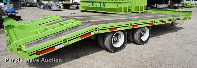 image for item DD6466 1993 Custom 20T242CAS equipment trailer
