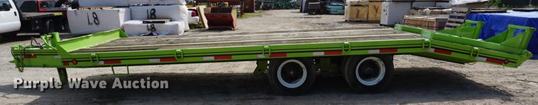 image for item DD6466 1993 Custom 20T242CAS equipment trailer