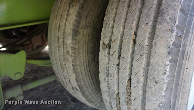 image for item DD6466 1993 Custom 20T242CAS equipment trailer