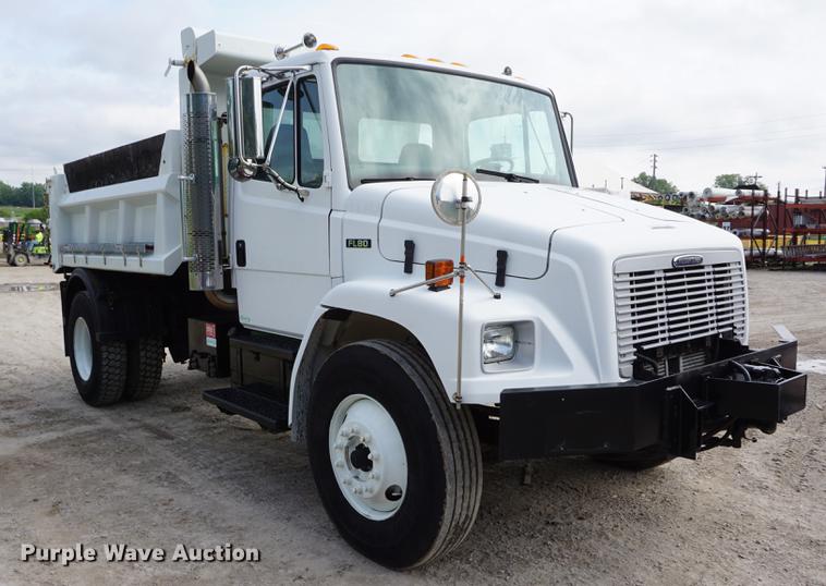 image for item DD6473 2003 Freightliner FL80 dump truck