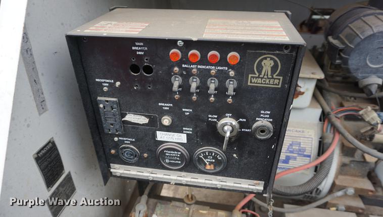 image for item DD6501 (2) Wacker light plants