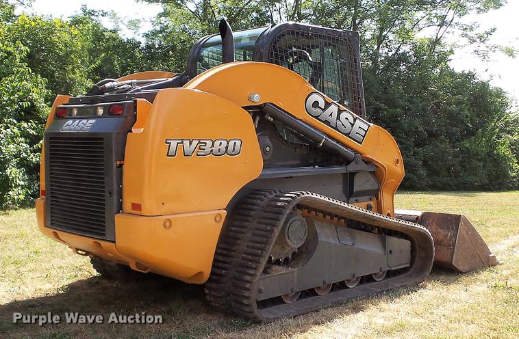 image for item DD7293 2015 Case TV380 skid steer