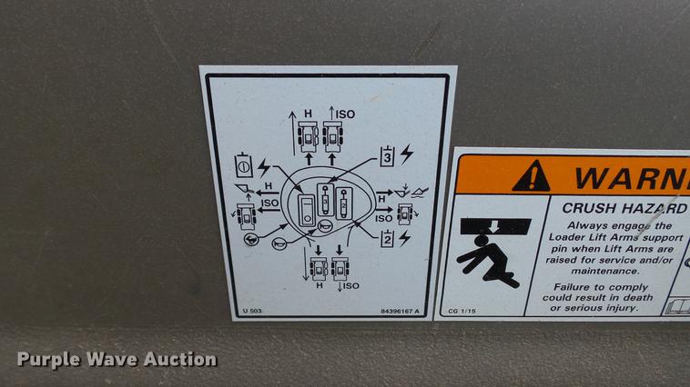 image for item DD7293 2015 Case TV380 skid steer