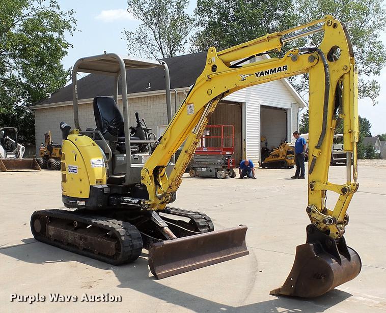 image for item DD7339 2008 Yanmar VIO35-5 mini excavator
