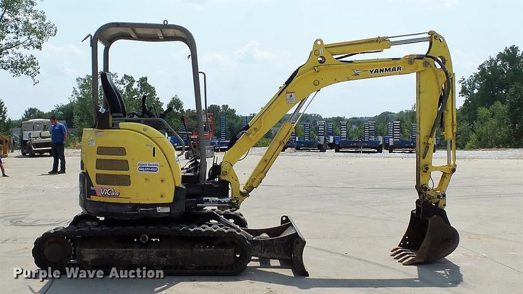 image for item DD7339 2008 Yanmar VIO35-5 mini excavator