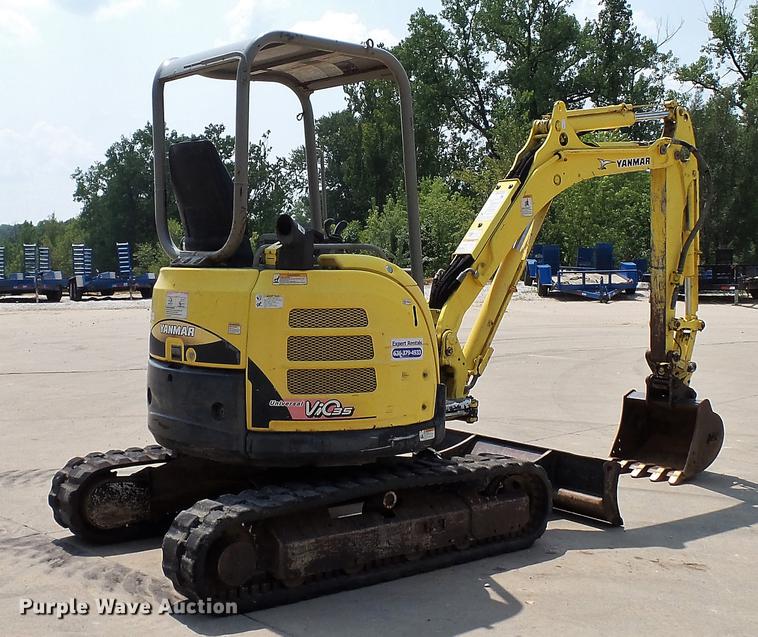 image for item DD7339 2008 Yanmar VIO35-5 mini excavator