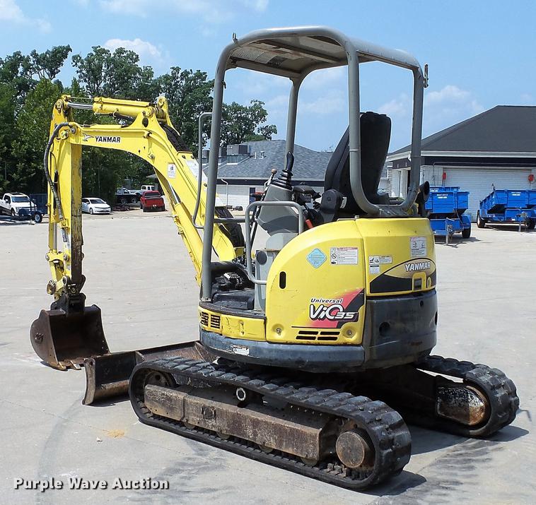 image for item DD7339 2008 Yanmar VIO35-5 mini excavator