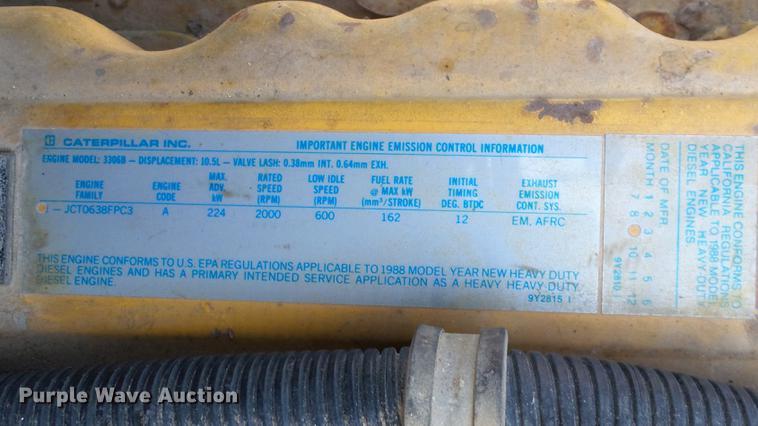 image for item DD7359 1989 Ford LT9000 dump truck