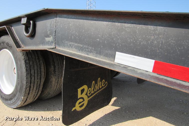 image for item DE0189 2004 Belshe T10 equipment trailer