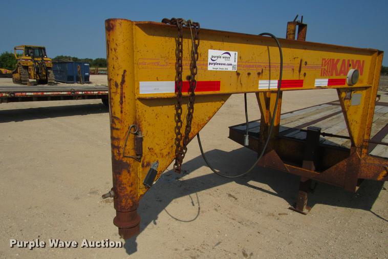 image for item DE0190 1985 Kalyn LPD-20 equipment trailer