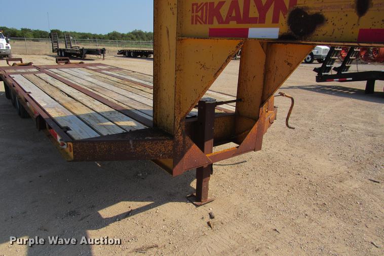 image for item DE0190 1985 Kalyn LPD-20 equipment trailer