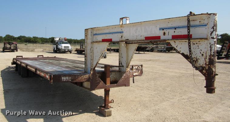 image for item DE0191 1987 Kalyn LPD-24 equipment trailer