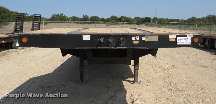 image for item DE0192 2006 Trail King TK50 drop deck equipment trailer