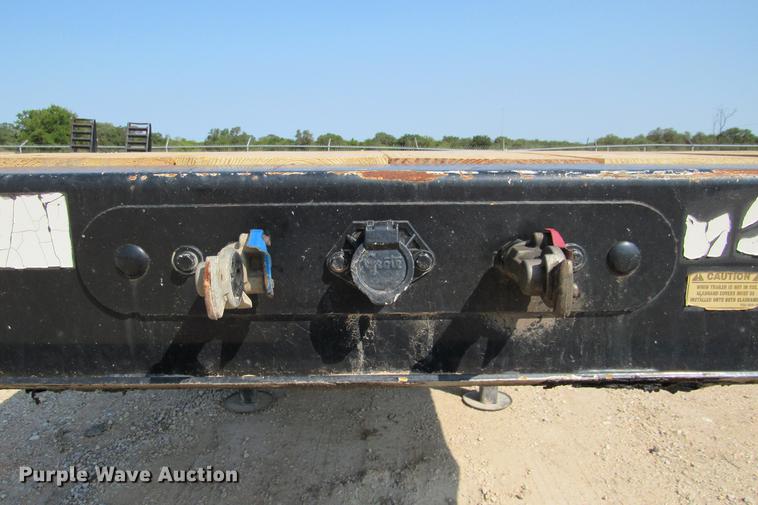 image for item DE0192 2006 Trail King TK50 drop deck equipment trailer