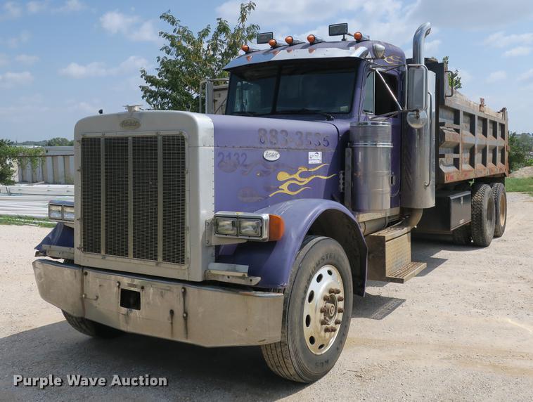 image for item DE3800 1997 Peterbilt 379 dump truck