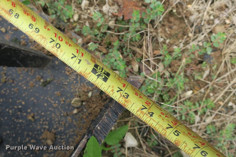 image for item DE3803 Shop built skid steer grapple bucket