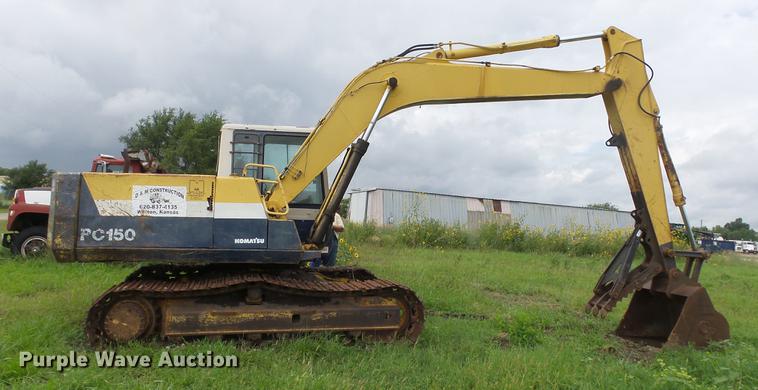 image for item DF4328 1995 Komatsu PC150-5 excavator