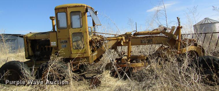 image for item DF9480 Galion 118 rigid frame motor grader
