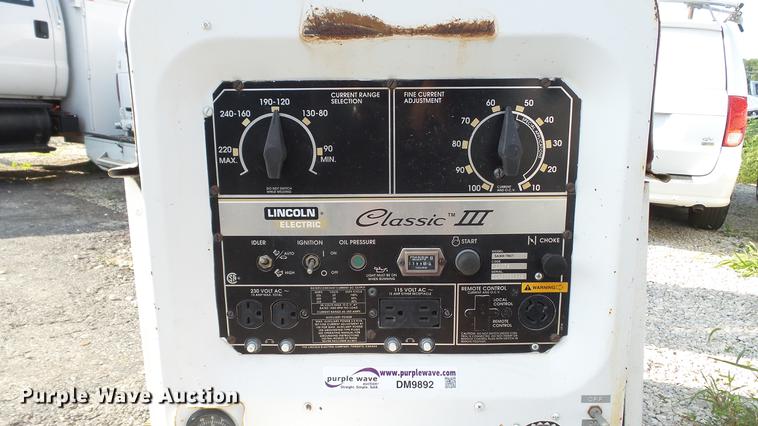 image for item DM9892 Lincoln SA300-TM27 Classic III welder/generator