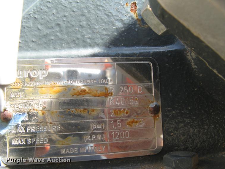 image for item DQ9748 Jurop R260D vacuum pump