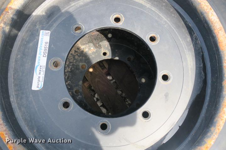 image for item DS9516 (4) 33 x 12-20 solid skid steer tires