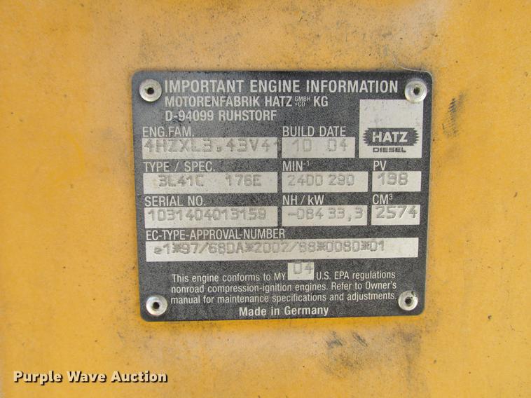 image for item DX9450 2005 Haulotte HB68J boom lift