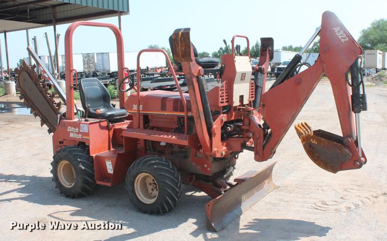 image for item DZ9990 2003 Ditch Witch 3610DD trencher