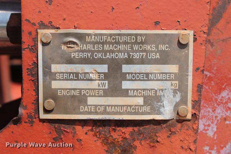 image for item DZ9991 2000 Ditch Witch 3610DD trencher