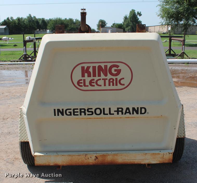 image for item DZ9992 Ingersoll Rand P100BWW air compressor