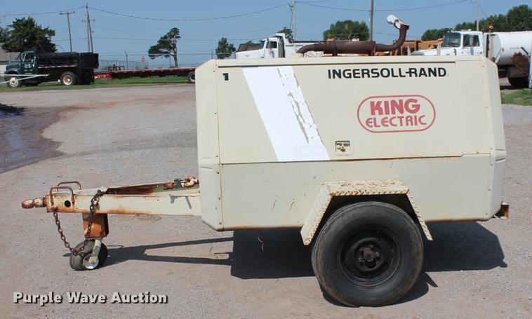 image for item DZ9992 Ingersoll Rand P100BWW air compressor