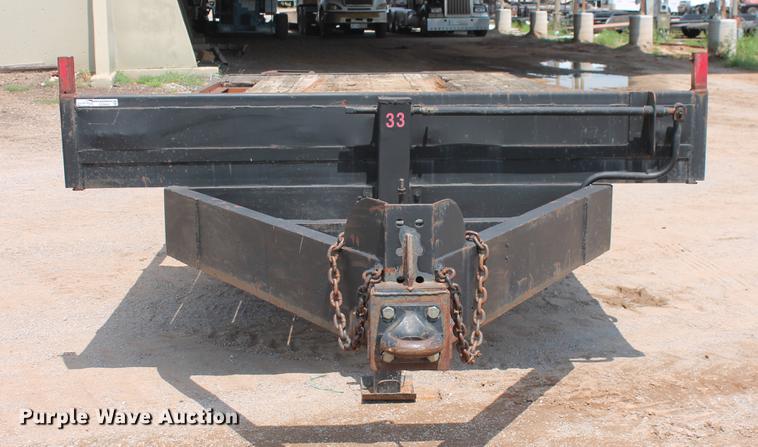 image for item DZ9993 Shop built equipment trailer