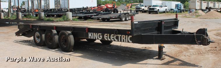 image for item DZ9993 Shop built equipment trailer