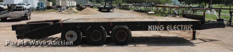 image for item DZ9993 Shop built equipment trailer