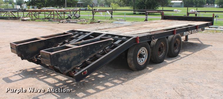 image for item DZ9993 Shop built equipment trailer