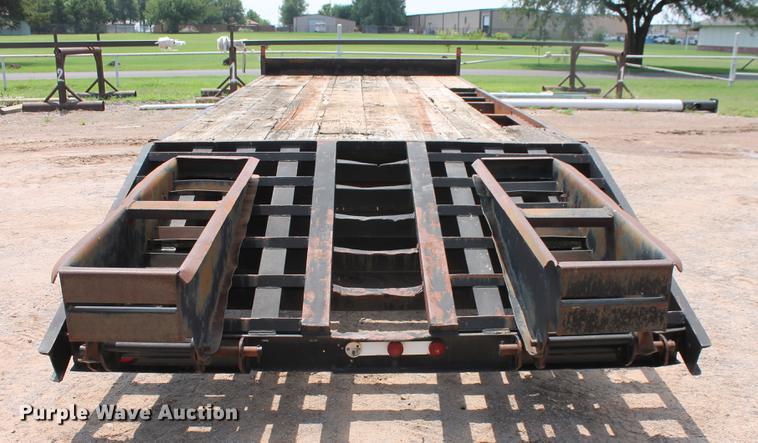 image for item DZ9993 Shop built equipment trailer