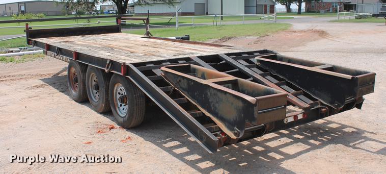 image for item DZ9993 Shop built equipment trailer