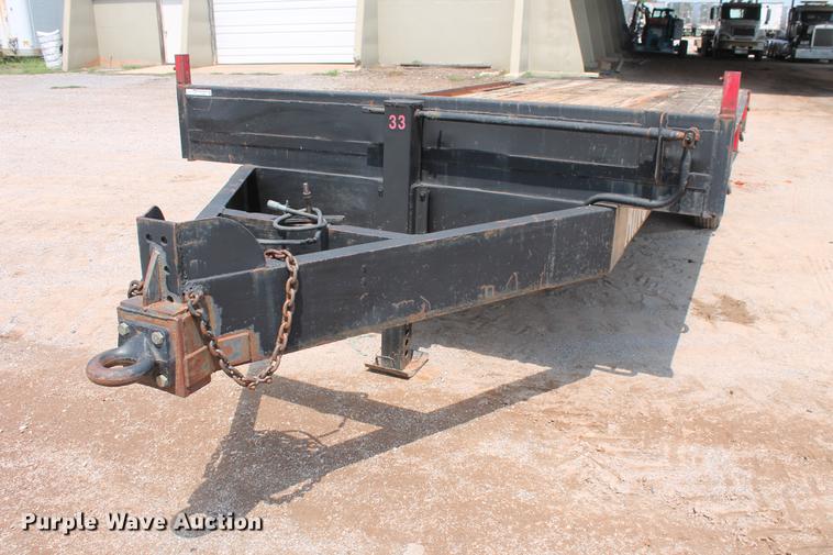 image for item DZ9993 Shop built equipment trailer