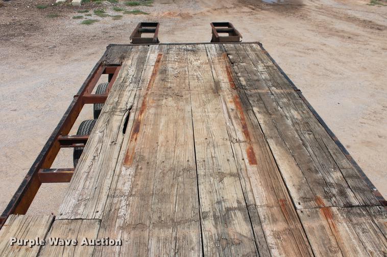 image for item DZ9993 Shop built equipment trailer