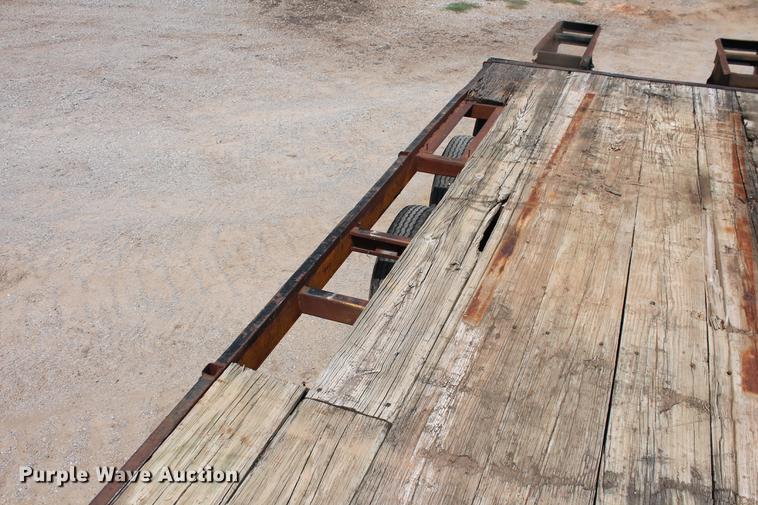 image for item DZ9993 Shop built equipment trailer