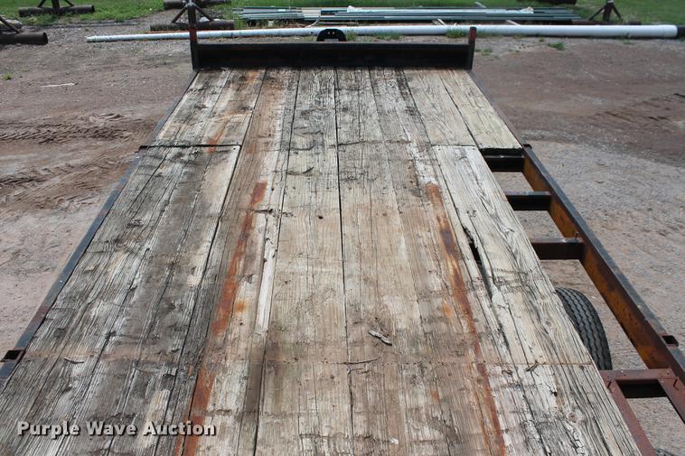 image for item DZ9993 Shop built equipment trailer