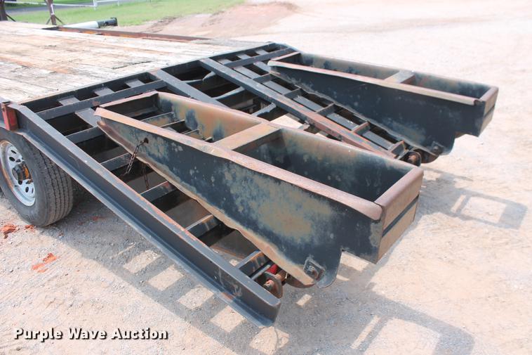 image for item DZ9993 Shop built equipment trailer