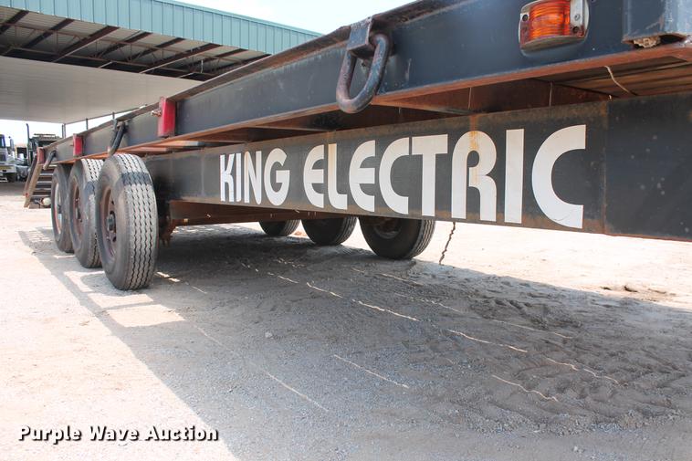 image for item DZ9993 Shop built equipment trailer